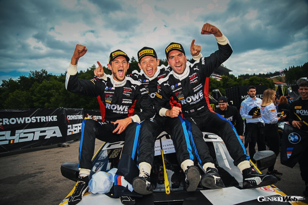 昨年のスパ24時間レースを制したROWEレーシングは、フィリップ・エング、マルコ・ヴィットマン、ニック・イェロリーという同じラインナップで連覇を狙う。