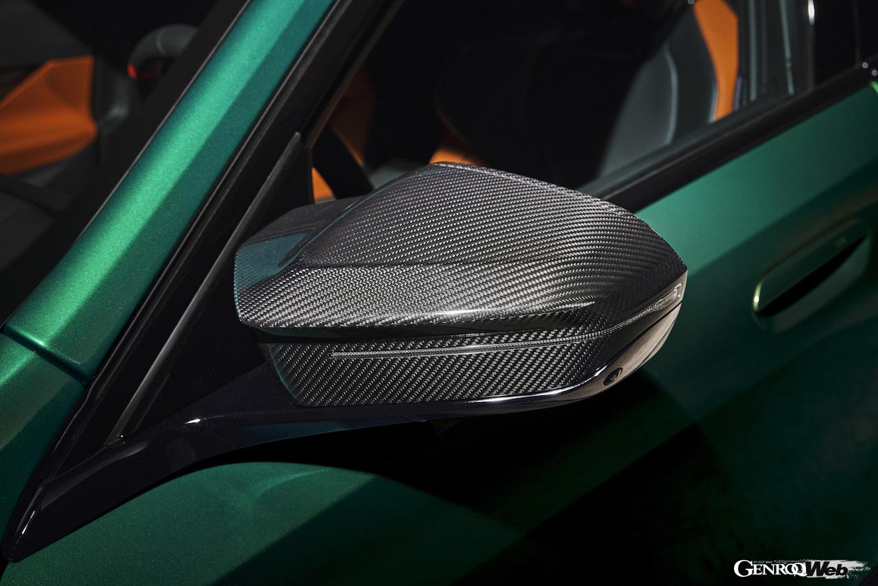 「Mハイブリッド・システム」を搭載する、新型「BMW M5」のエクステリア。