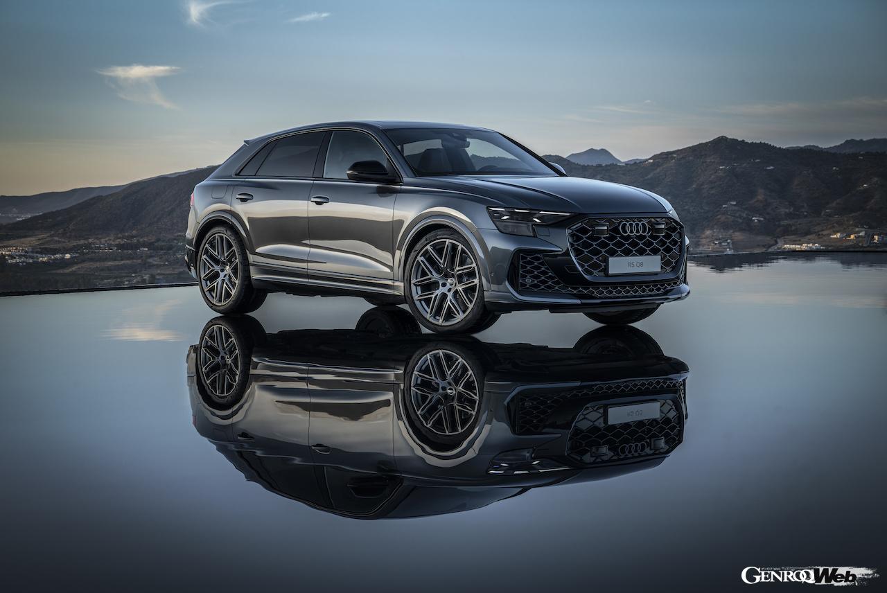 「アウディ RS Q8」改良新型のエクステリア。