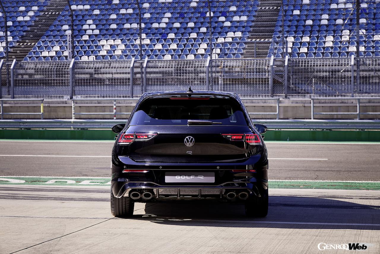 「フォルクスワーゲン ゴルフR ブラックエディション」改良新型のエクステリア。