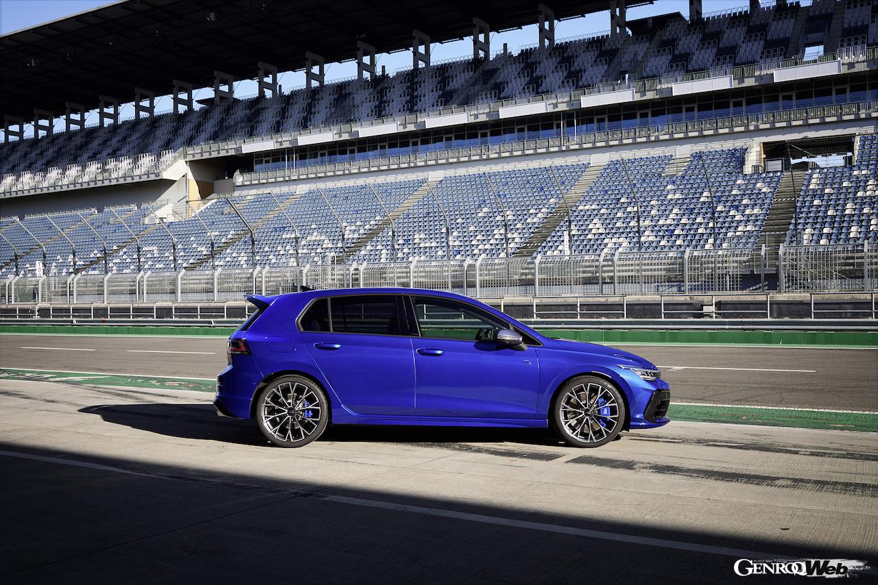 「フォルクスワーゲン ゴルフR」改良新型のエクステリア。