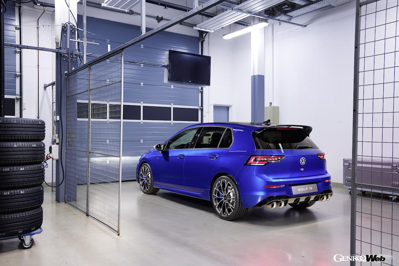 「フォルクスワーゲン ゴルフR」改良新型のエクステリア。