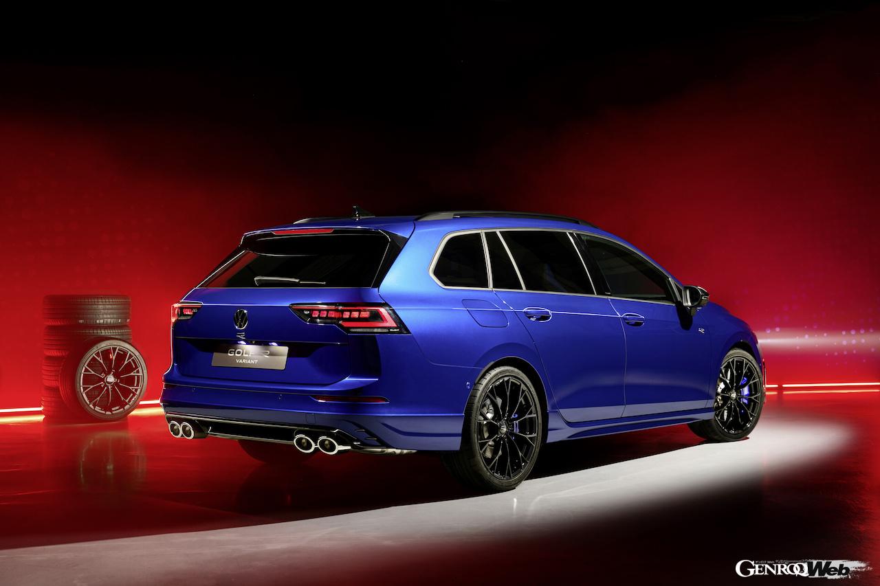 「フォルクスワーゲン ゴルフR ヴァリアント」改良新型のエクステリア。