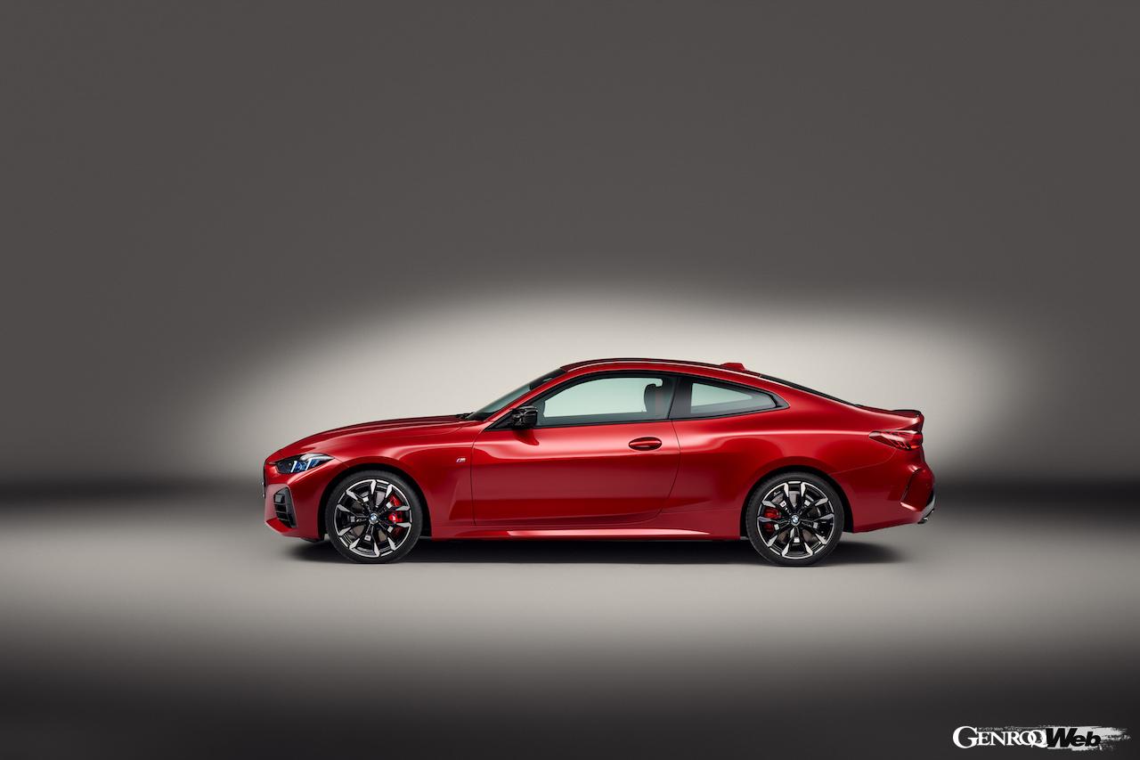 「BMW 4シリーズ クーペ」改良新型のエクステリア。