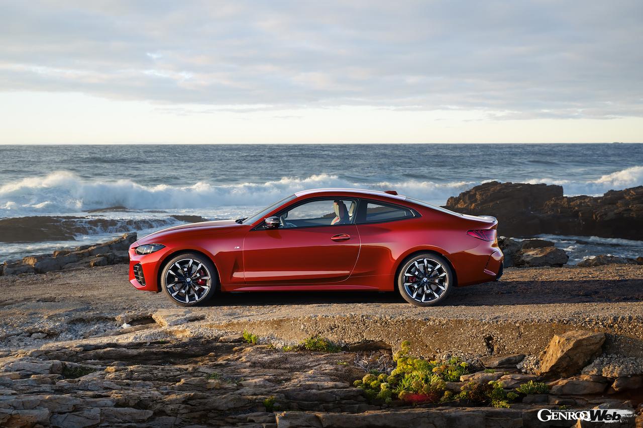 「BMW 4シリーズ クーペ」改良新型のエクステリア。