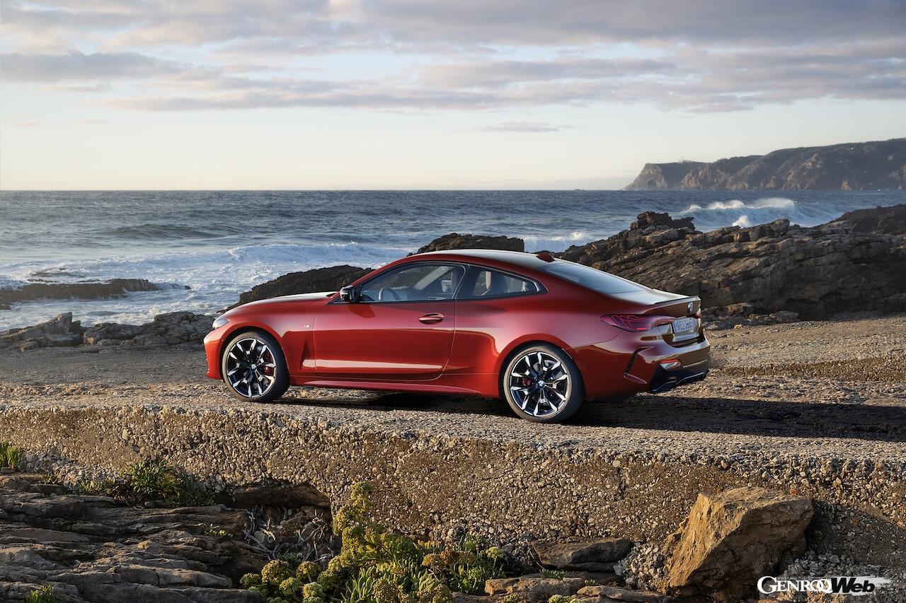 「BMW 4シリーズ クーペ」改良新型のエクステリア。