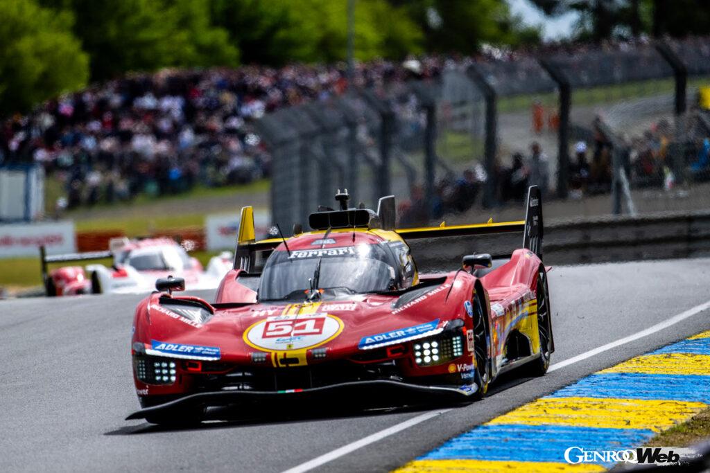 昨年の覇者499Pの51号車は3位。