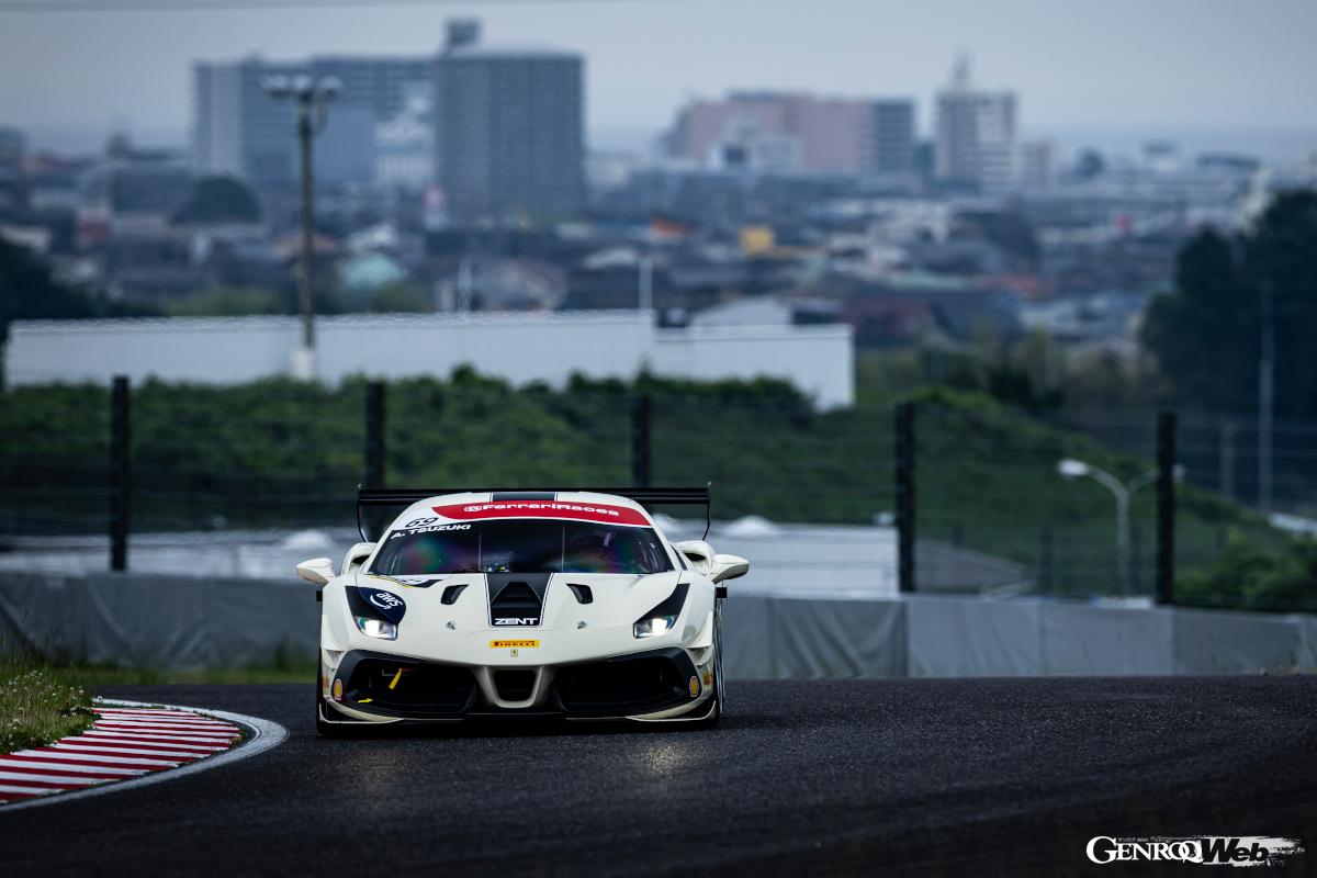 ラウンド4にはスーパーGTにフェラーリで参戦した経験を持つAkihiro Tsuzukiがスポットでエントリーした。