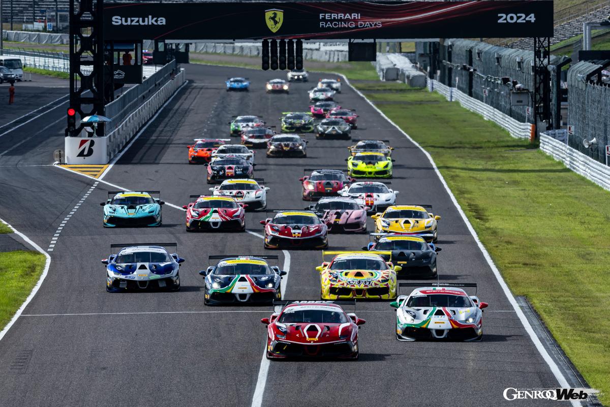 予選でポールポジションを獲得したのはトロフェオ・ピレリ AmクラスのポイントリーダーとなるAkita。