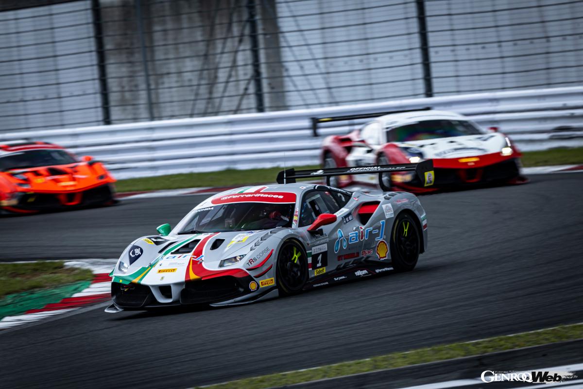 盤石のレース運びを見せたトロフェオ・ピレリクラスのYudai UCHIDA。