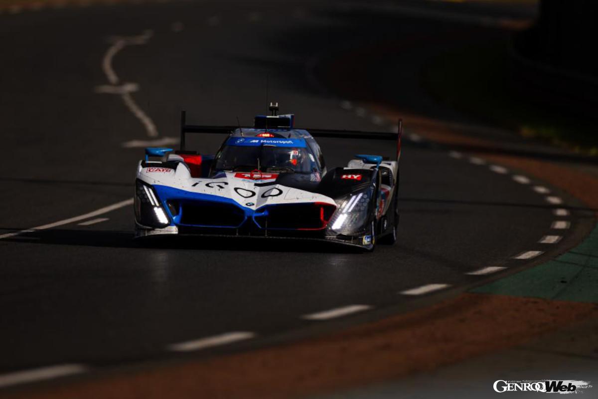 早々に戦線離脱した「BMW MハイブリッドV8」15号車。