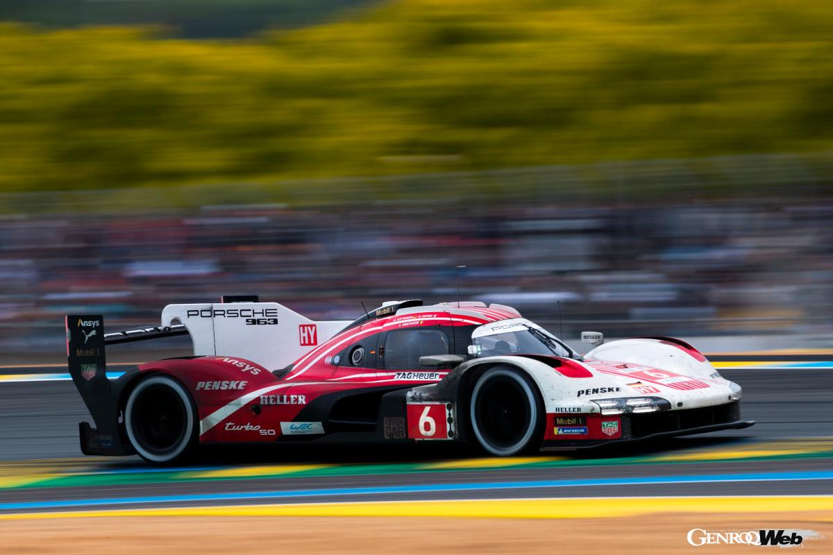 ポールポジションからスタートするも最終的に4位でフィニッシュした6号車。