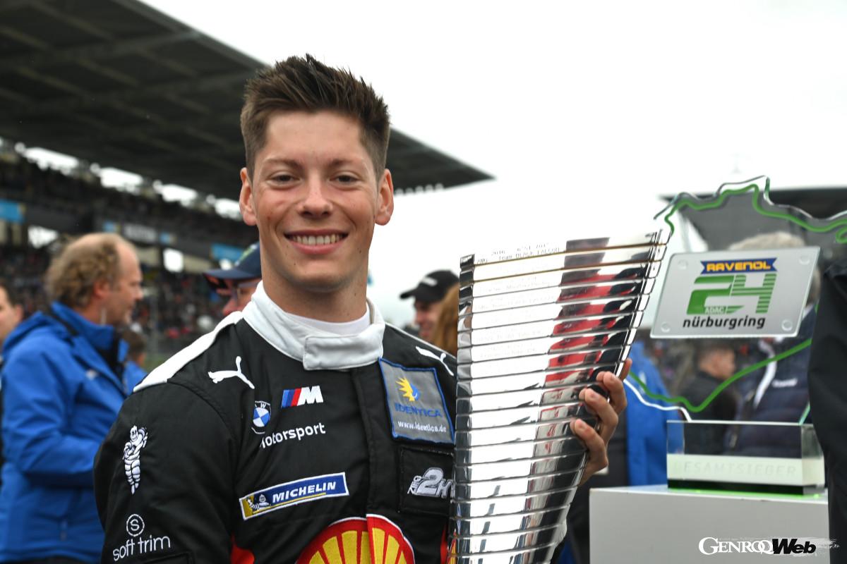 若干22歳でポールポジションを獲得したマックス・ヘッセ。