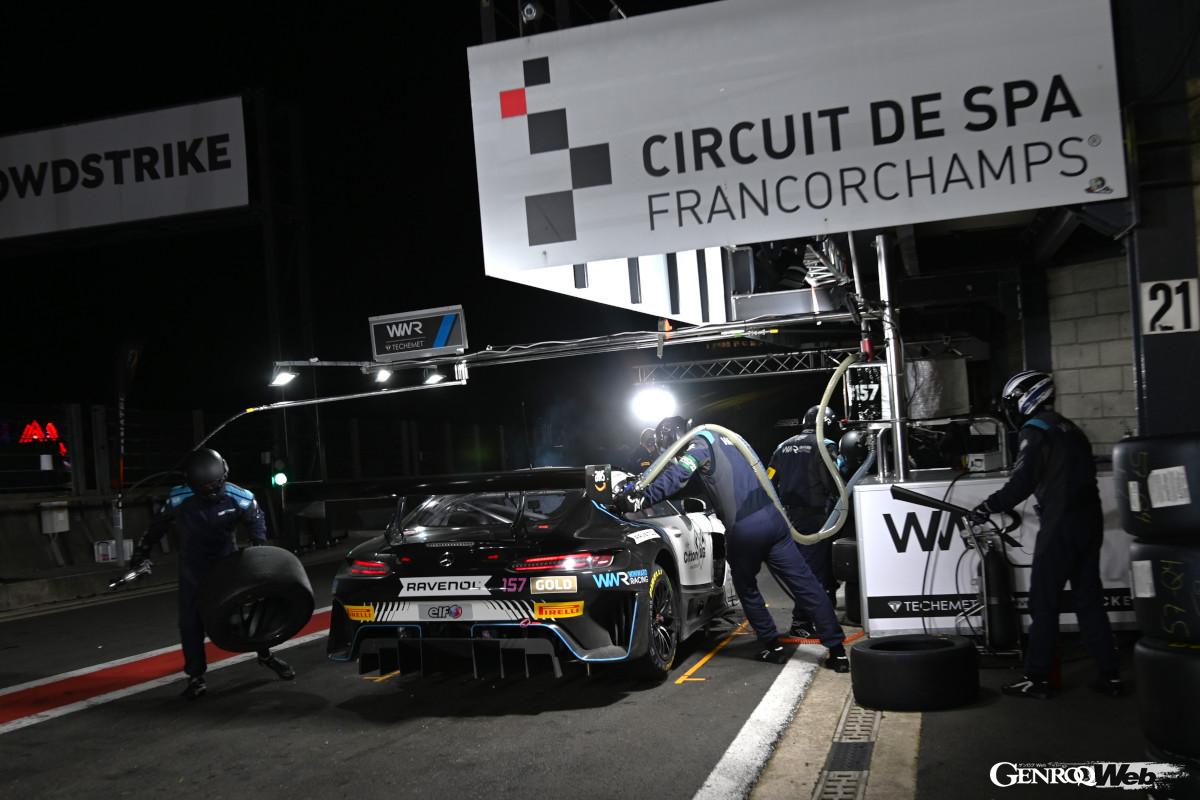 スパ24時間はGT3カテゴリーの1クラスのみ。元F1ドライバーからジェントルマンドライバーまでが全て同じクラスで勝負するのが特徴だ。