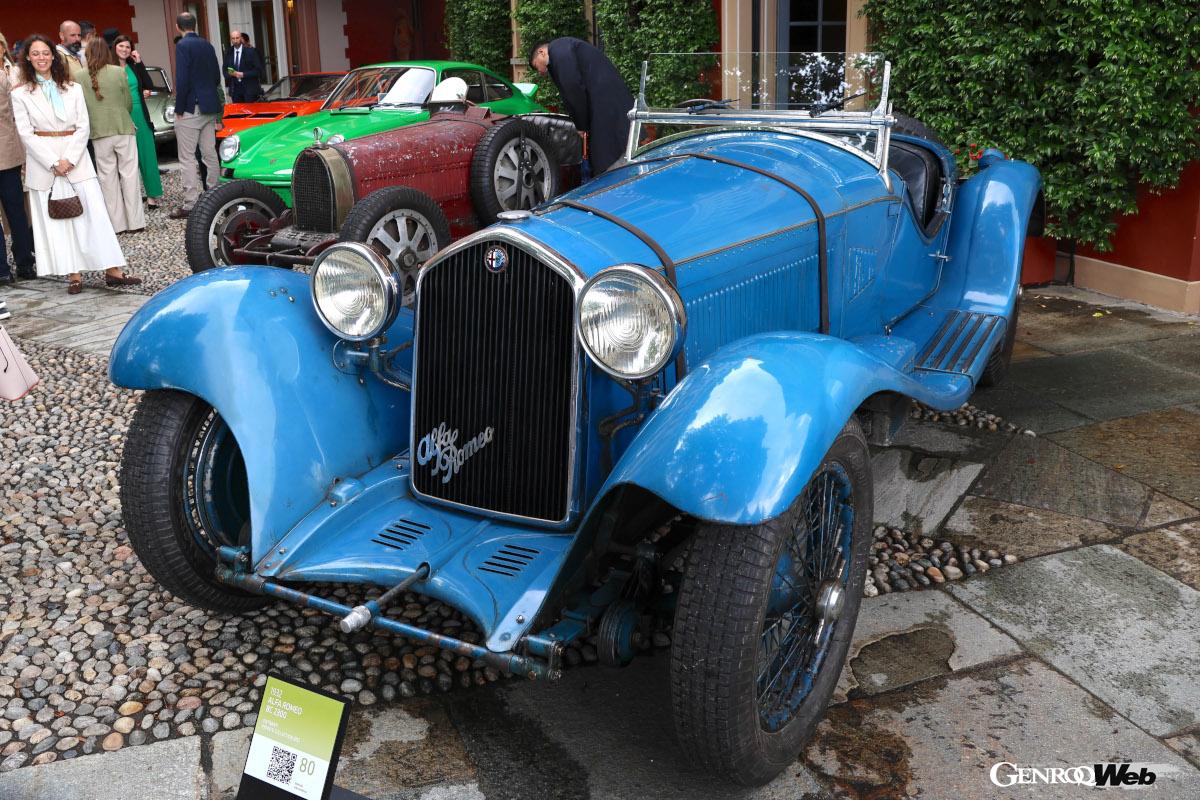 77年の眠りから覚め、ベスト・オブ・ショーを獲得した1932年アルファ・ロメオ8C2300スパイダー。