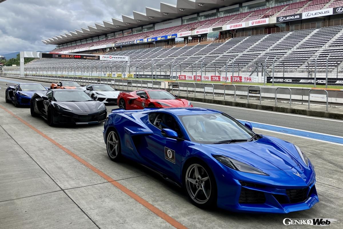 「CHEVROLET FAN DAY 2024」ではデモンストレーション走行が披露された。