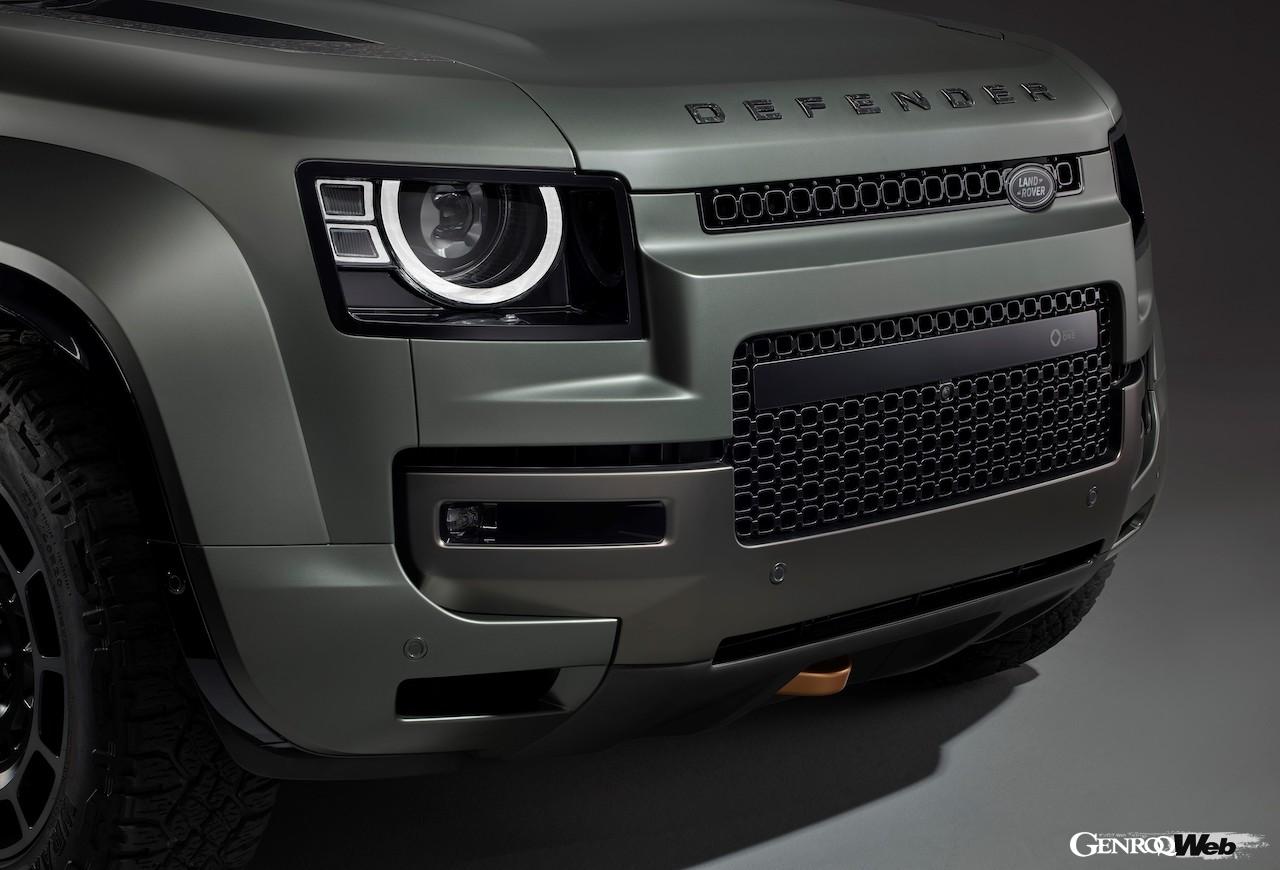 ハイパフォーマンスフラッグシップ「ディフェンダー オクタ」のディテール。