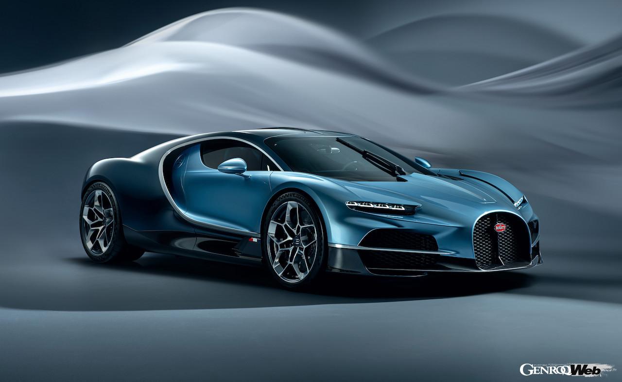 最新ハイパースポーツ「ブガッティ トゥールビヨン」のエクステリア。