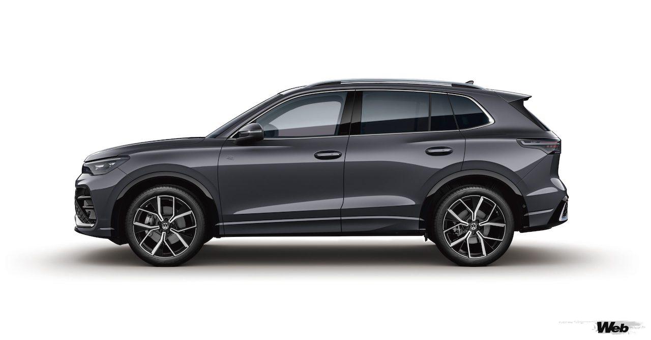 新型「フォルクスワーゲン ティグアン」のボディカラー「ドルフィングレーメタリック」。