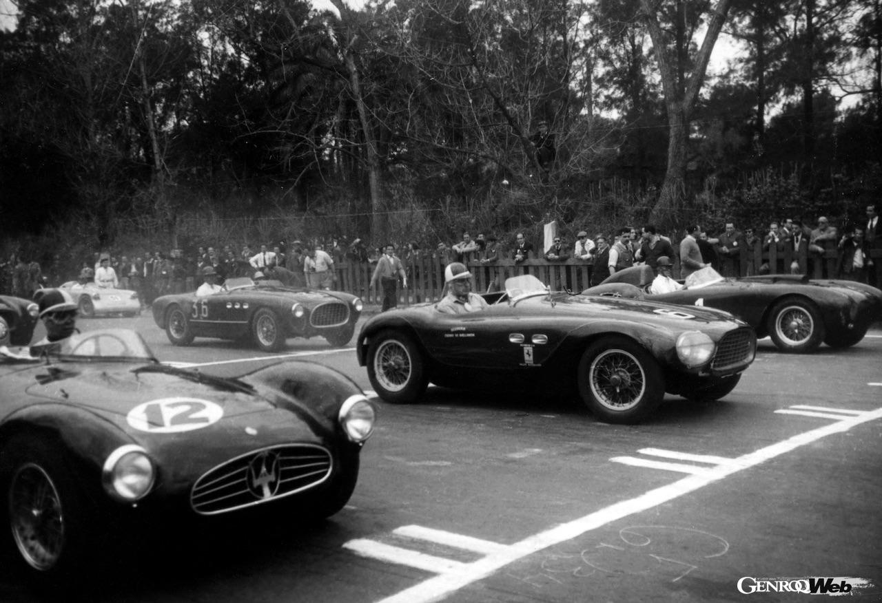 1950年代から、インテルラゴス・サーキットを舞台にフェラーリは、数々の勝利を収めてきた歴史を持つ。