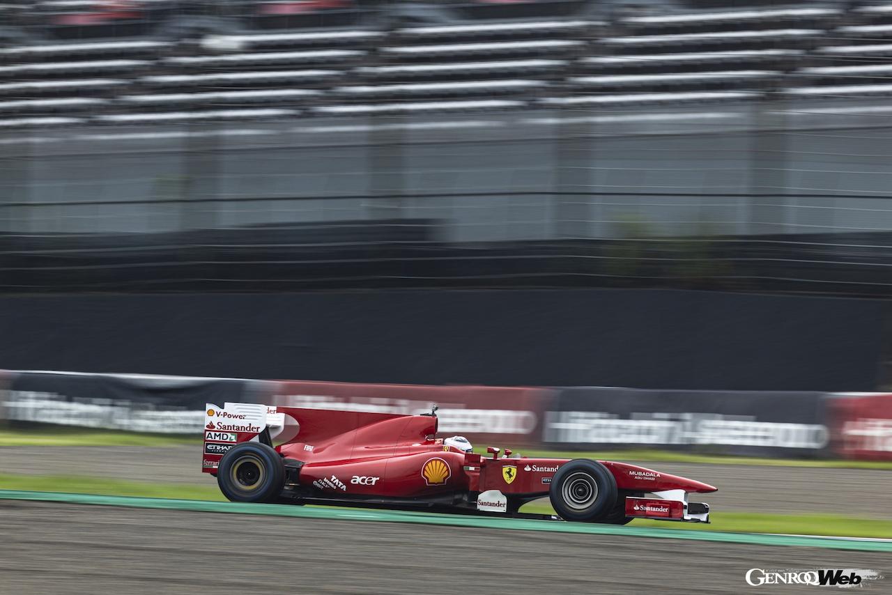 F1クリエンティ・プログラムでは、5台の貴重なF1マシンがトラックセッションに参加。