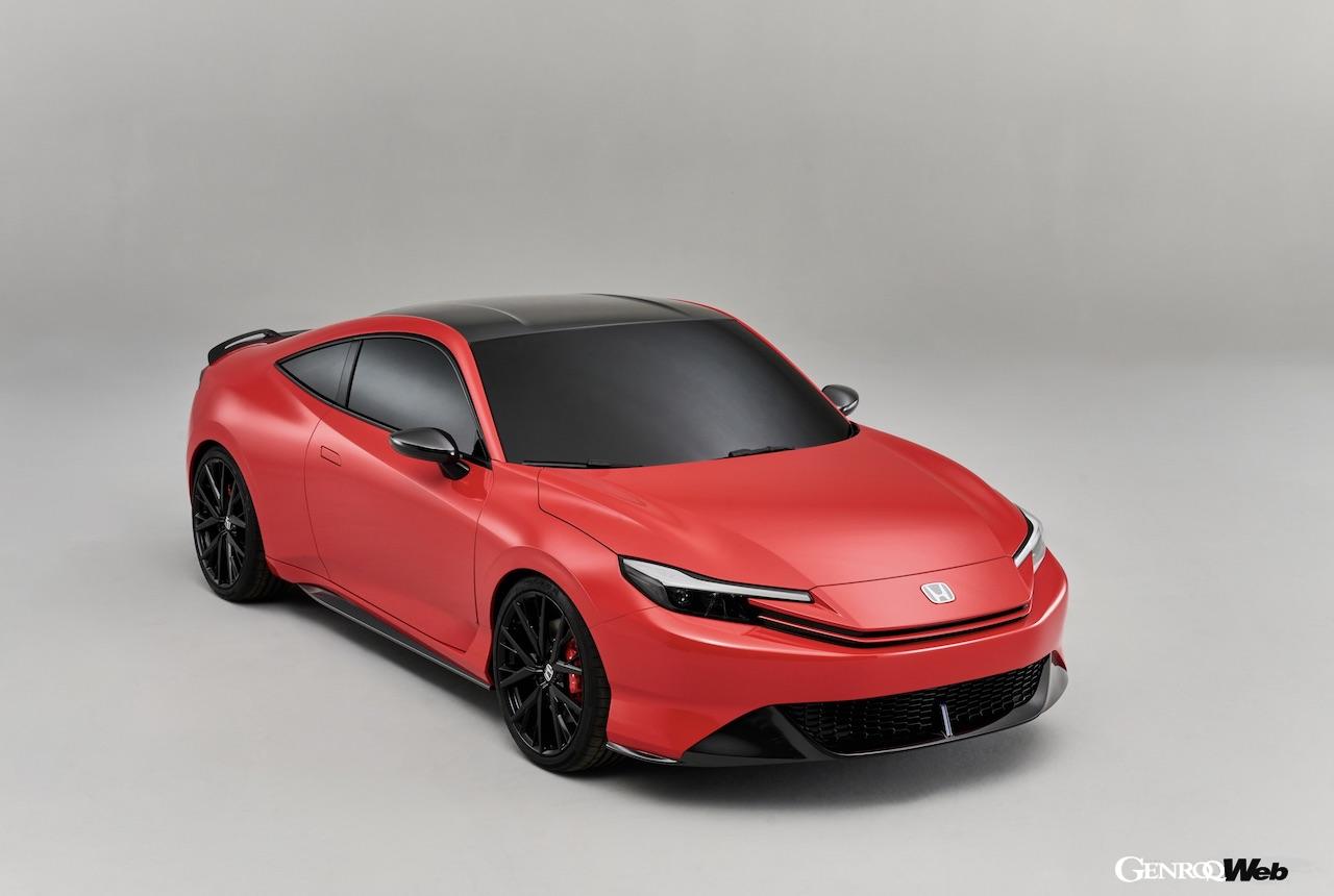 最新のハイブリッドパワートレインを搭載し、ほぼ市販仕様と言われている「ホンダ プレリュード コンセプト」。