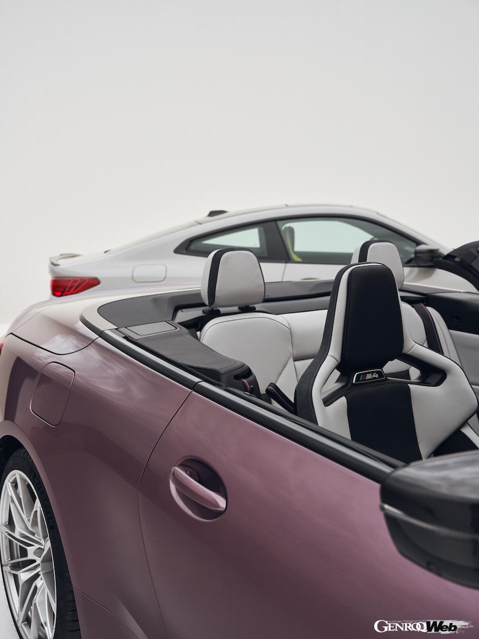 日本導入が開始された「BMW M4 クーペ」改良新型のエクステリア。