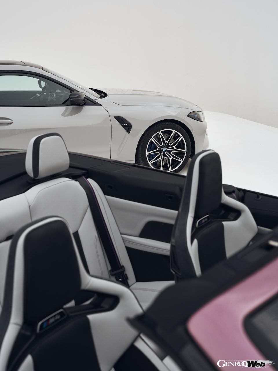 日本導入が開始された「BMW M4 クーペ」改良新型のエクステリア。