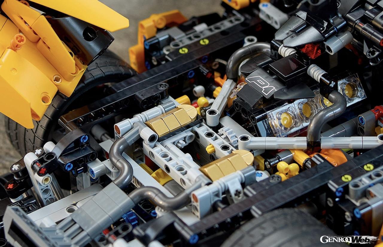 2024年8月1日に、レゴ公式ショッピングサイトにおいて販売が開始される「レゴ テクニック McLaren P1」。