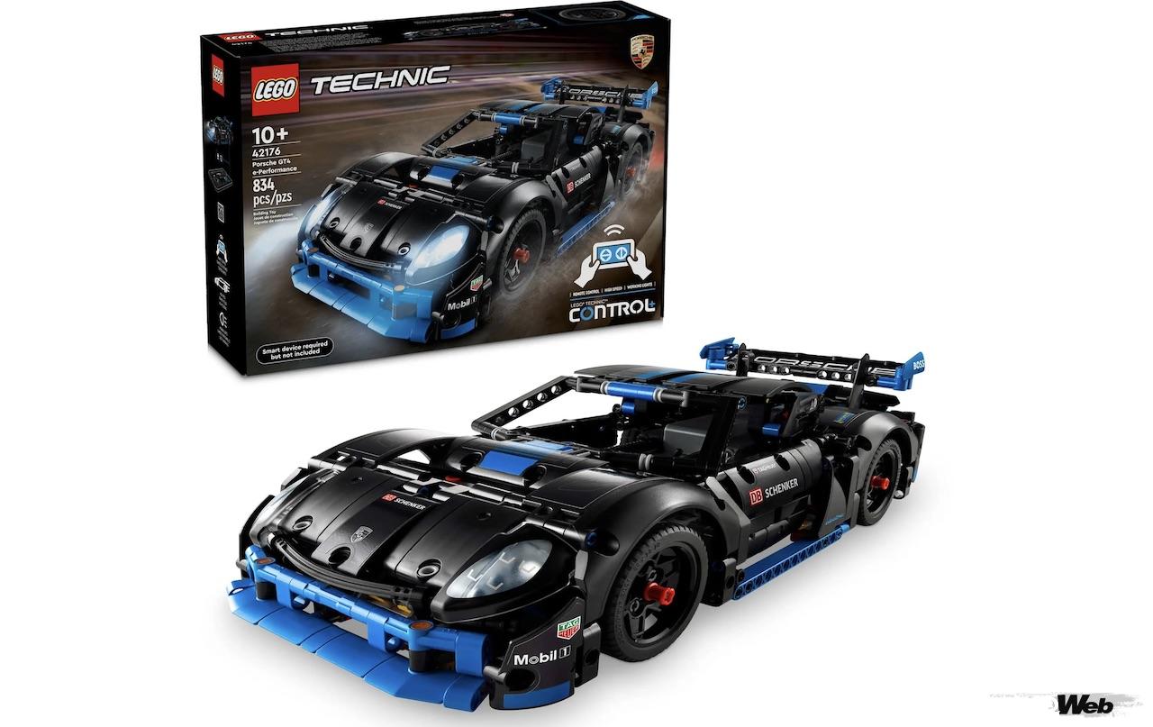 2024年8月1日に販売を開始し、現在公式サイトで予約受付中の「レゴ テクニック ポルシェ GT4 eパフォーマンス」。