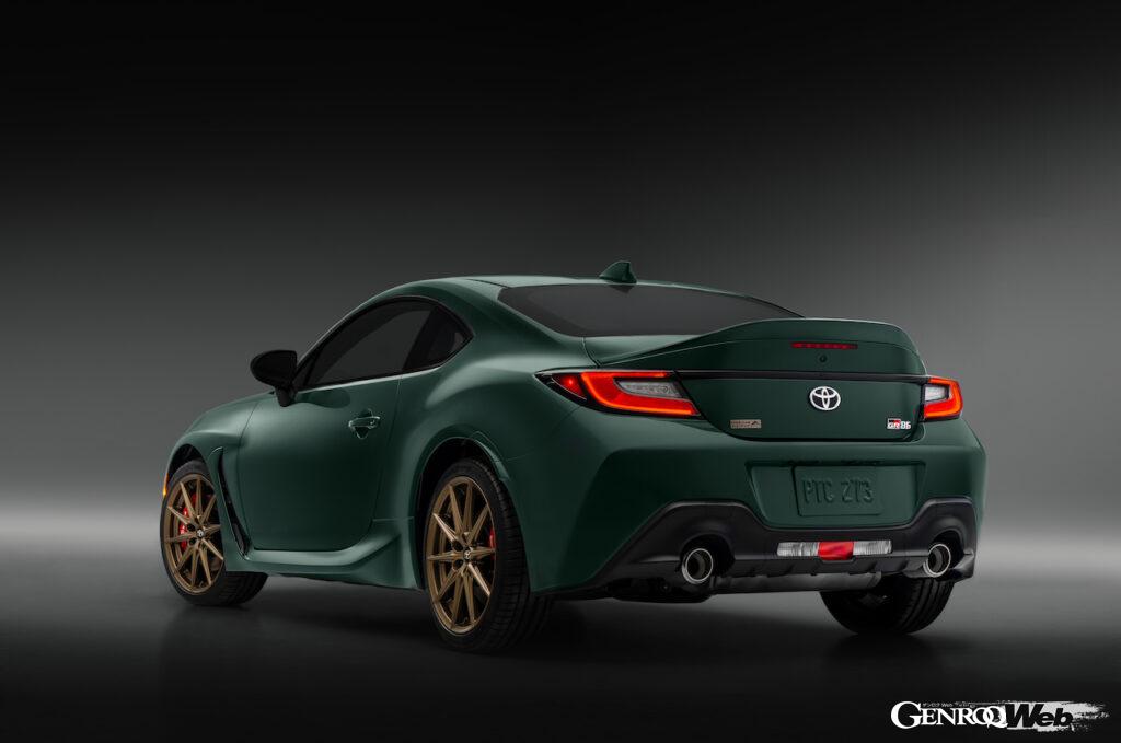 北米に導入される特別仕様車「GR86 ハコネ スペシャル エディション」のエクステリア。