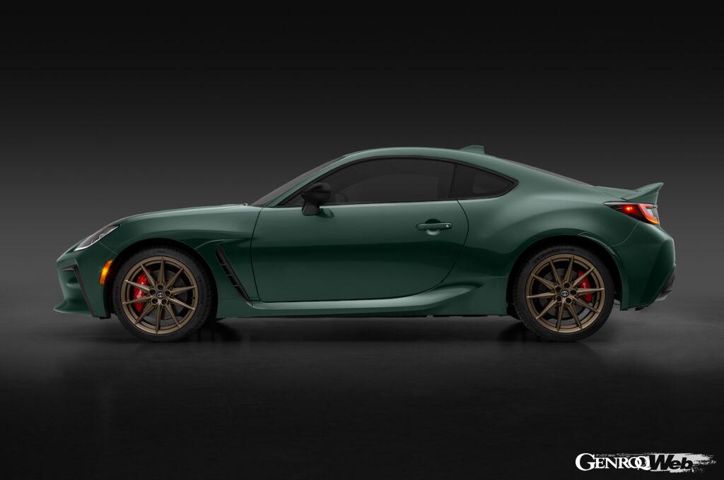 北米に導入される特別仕様車「GR86 ハコネ スペシャル エディション」のエクステリア。