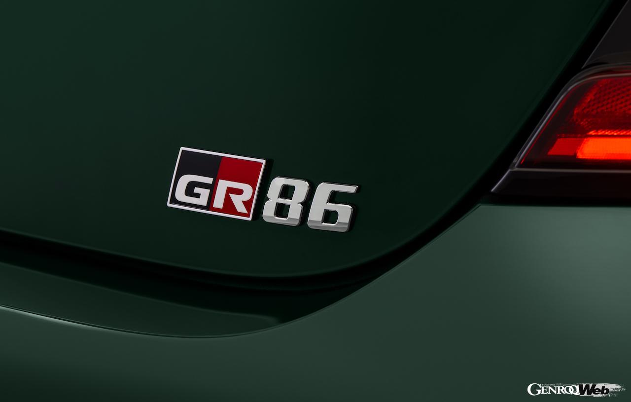 北米に導入される特別仕様車「GR86 ハコネ スペシャル エディション」のエクステリア。