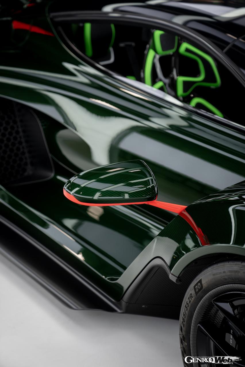 グッドウッドのヒルクライムステージで市販車最速となる「48秒82」をマークした、ジンガー 21C。