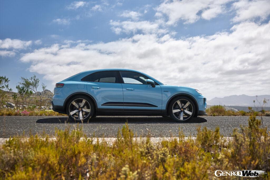 後輪駆動を採用したエントリーモデルの「マカン」。