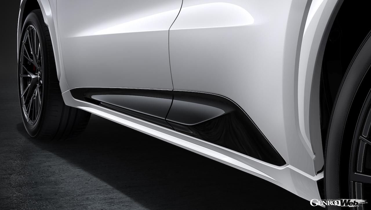 「レクサス LBX MORIZO RR」のエクステリア。