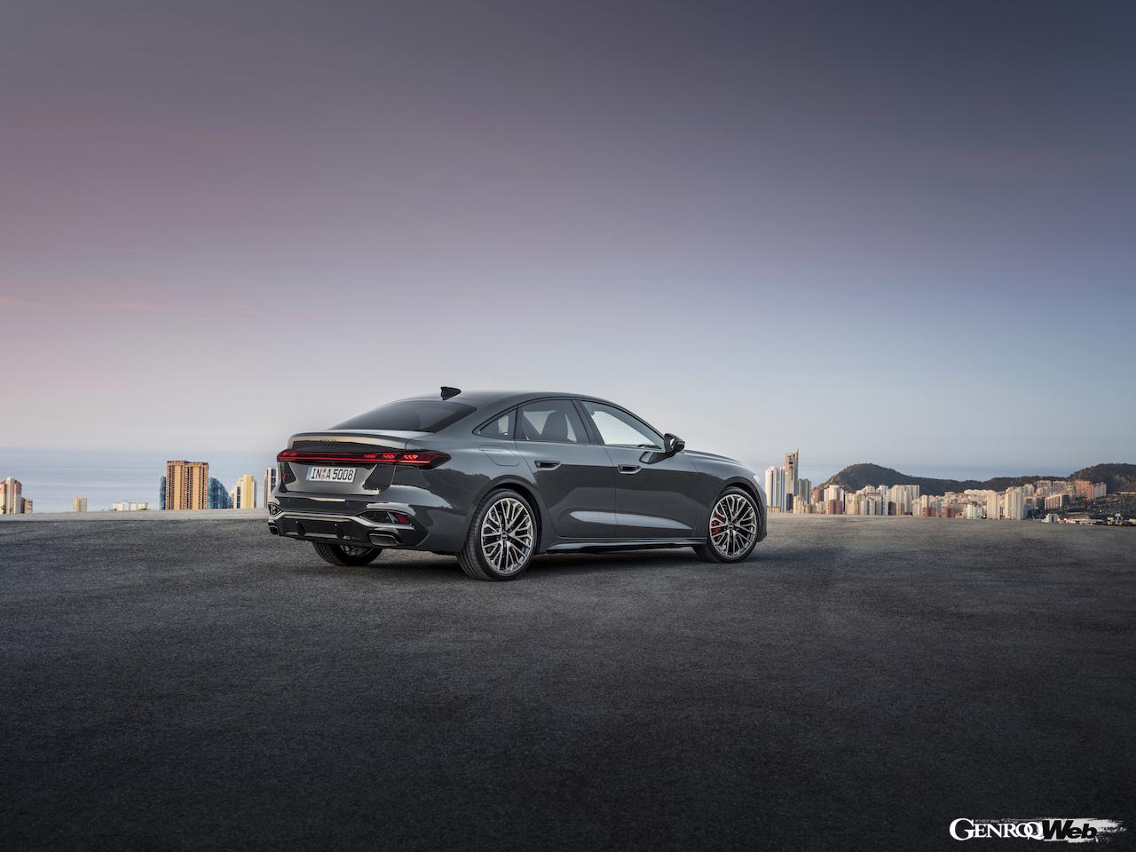 新型「アウディ A5 セダン」のエクステリア。