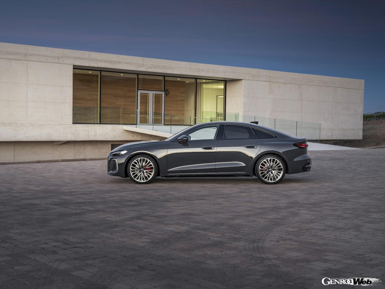 新型「アウディ A5 セダン」のエクステリア。