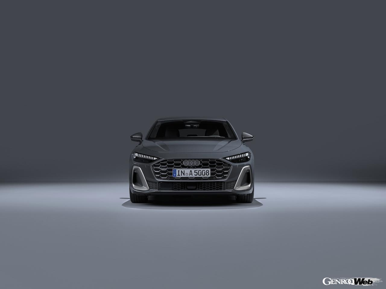 新型「アウディ A5 セダン」のエクステリア。