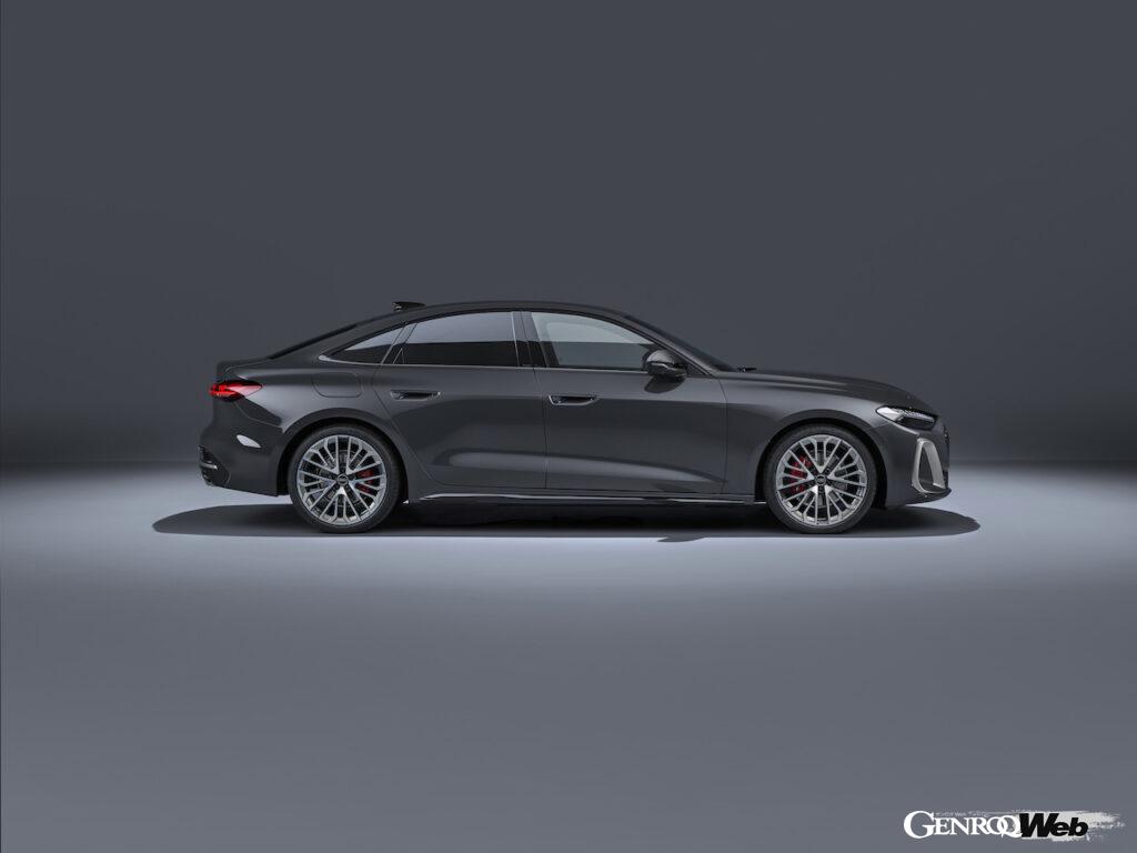 新型「アウディ A5 セダン」のエクステリア。