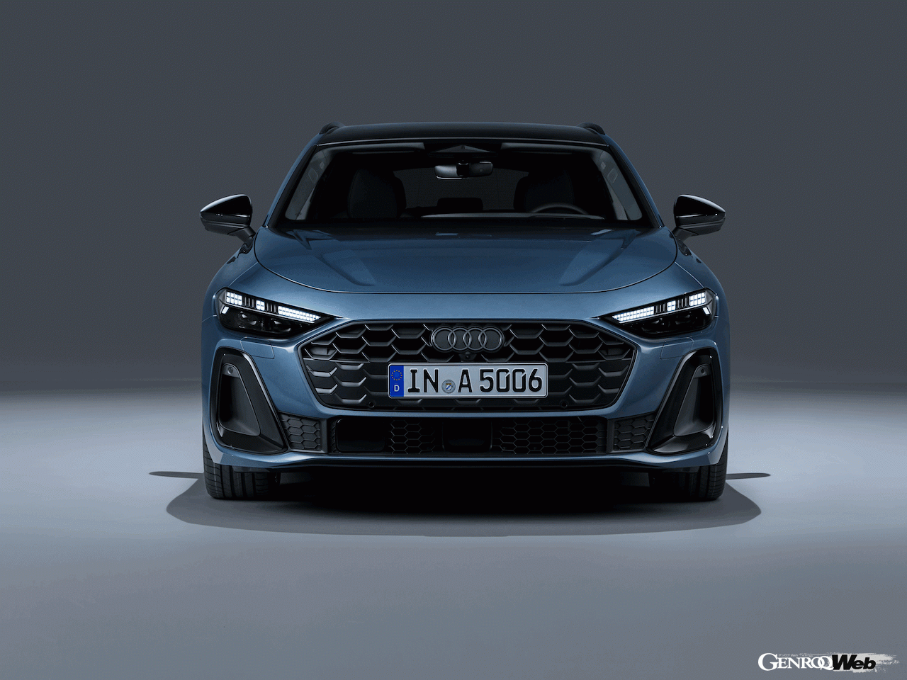 新型「アウディ A5 アバント」のエクステリア。