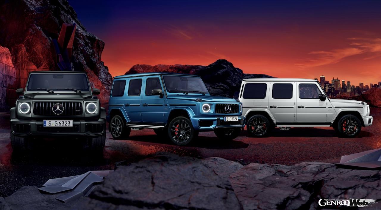 「メルセデス AMG G 63 ローンチエディション」のエクステリア。