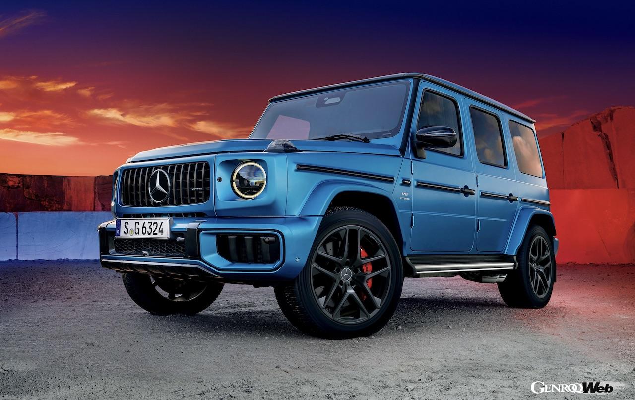 メルセデス・ベンツが誇るオフローダーモデル新型「Gクラス」の日本導入がスタートした。写真は「メルセデス AMG G 63 ローンチエディション」。