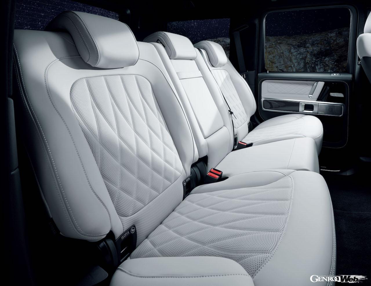 「メルセデス AMG G 63 ローンチエディション」のインテリア。