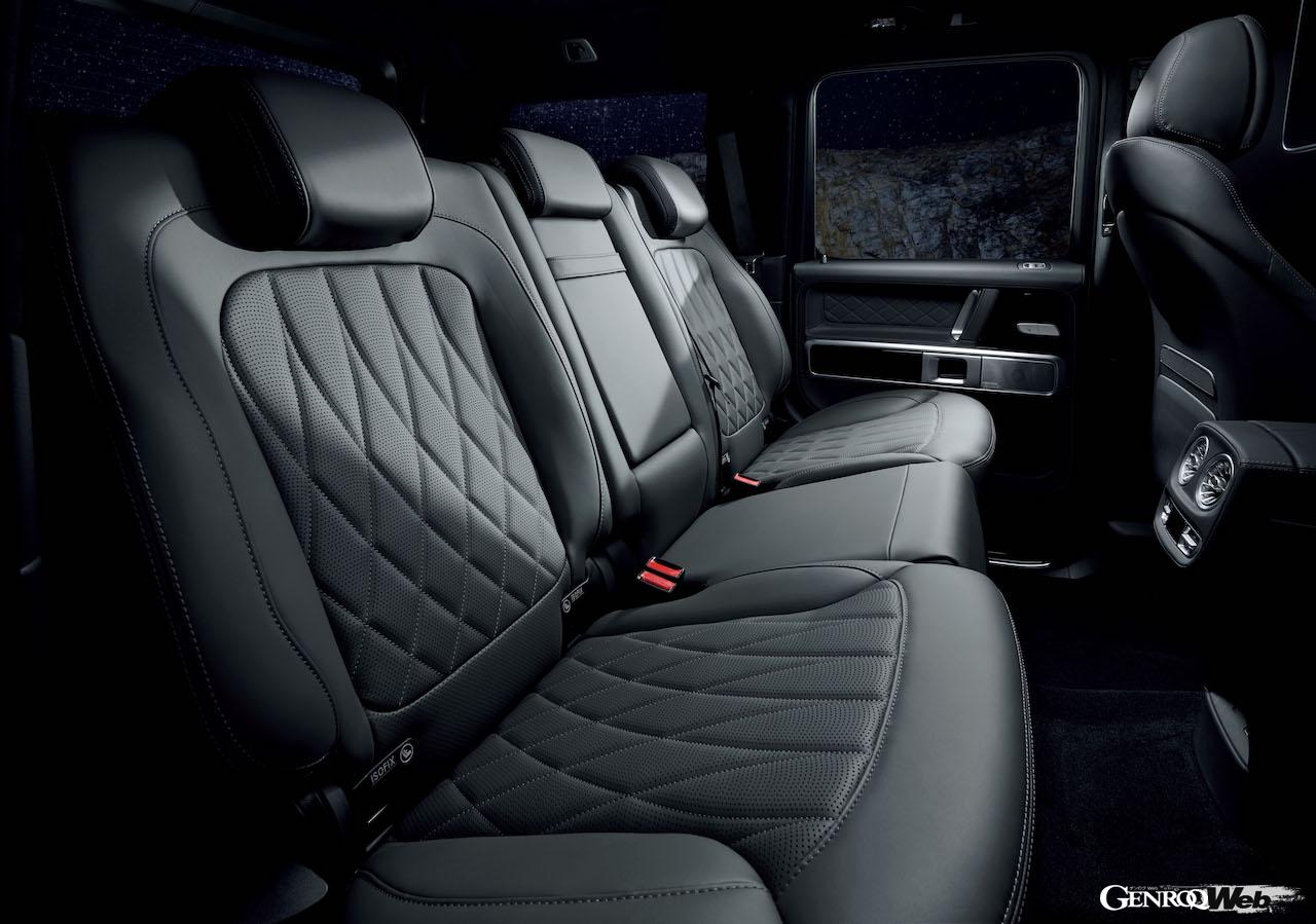 「メルセデス・ベンツ G 450 d ローンチエディション」のインテリア。