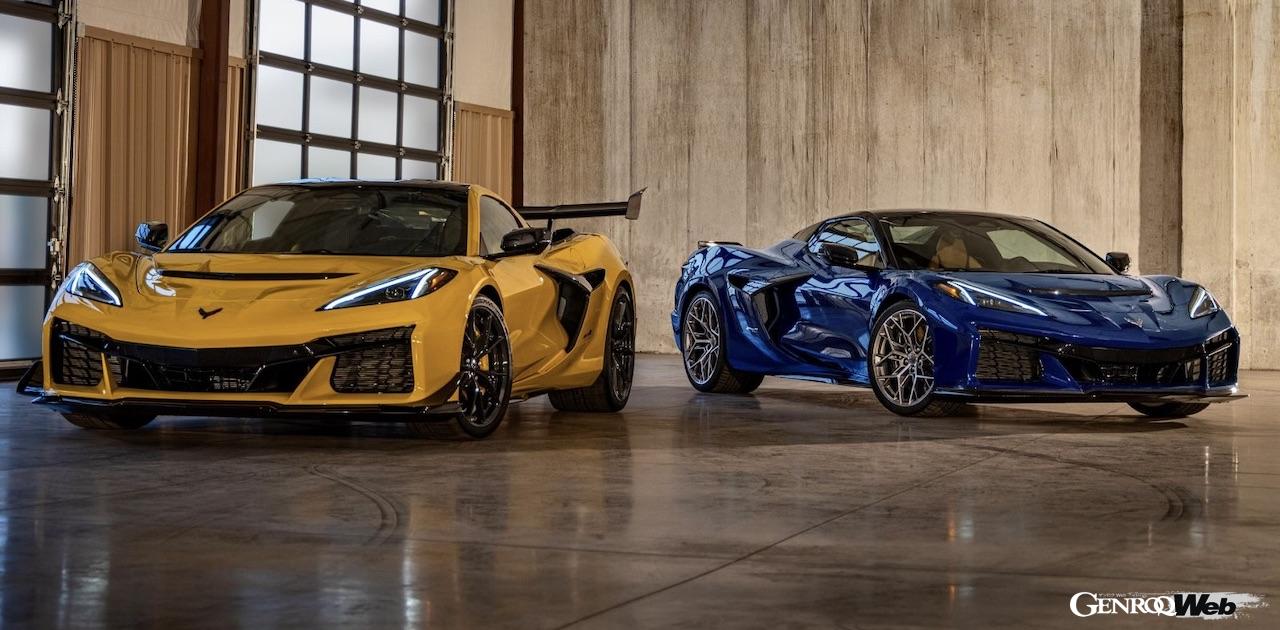 クーペとコンバーチブルをラインナップする、新型「シボレー コルベット ZR1」