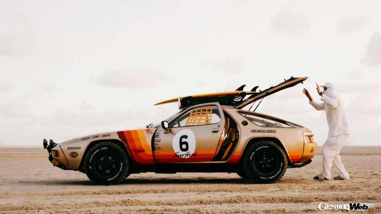「ポルシェ 928 サーファリ」を作り上げた、タデウシュ・エルヴァルト。