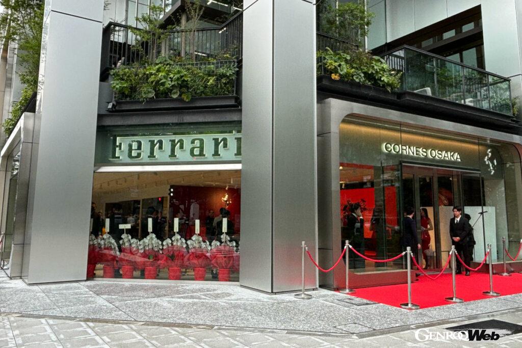 場所は御堂筋線の心斎橋駅から徒歩5分ほど。コーンズ大阪ショールームとは50mほどしか離れていない。