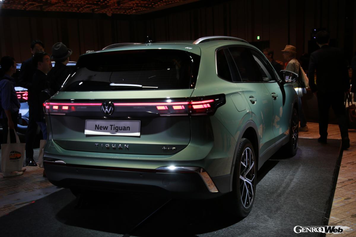 日本市場には、初導入となる1.5リッター直列4気筒「eTSI」ガソリンターボエンジンと、2.0リッター直列4気筒「TDI」ディーゼルターボエンジンの2本立てとなる。