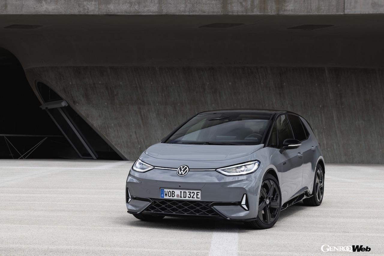 ハイパフォーマンス仕様「フォルクスワーゲン ID.3 GTX パフォーマンス」のエクステリア。